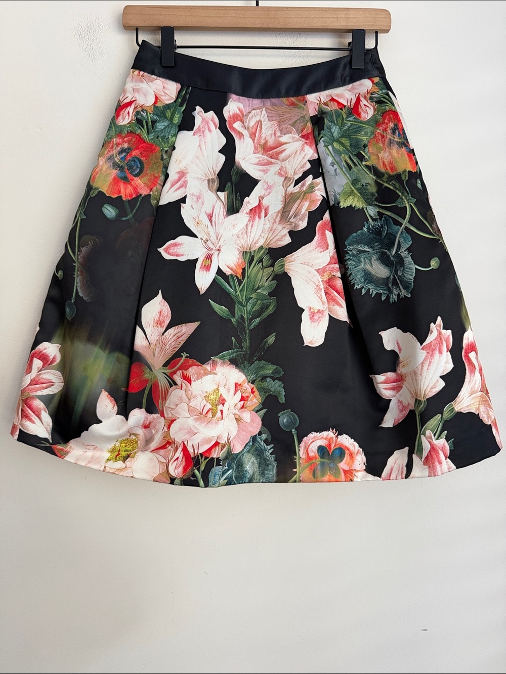 Ted Baker floral skirt 0